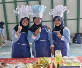 HUT ke-68 PIA Ardhya Garini Lanud Raden Sadjad Natuna Gelar Lomba Masak Makanan Hasil Laut
