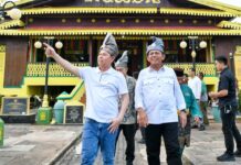 Gubernur Kepri Dampingi Ketua dan Wakil Ketua DPD RI Napak Tilas Sejarah Melayu di Pulau Penyengat