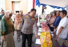 Polda DIY Gelar Kick Off Gerakan Pangan Murah, Sediakan Beras SPHP dan 500 Paket Sembako