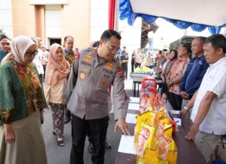 Polda DIY Gelar Kick Off Gerakan Pangan Murah, Sediakan Beras SPHP dan 500 Paket Sembako