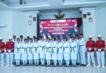 Ketua DPRD Lingga Hadiri Pengukuhan Paskibraka 2025