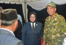 Ketua DPRD Lingga Hadiri Upacara Taptu Sambut HUT ke-80 RI