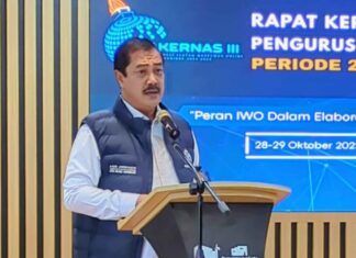 Menteri Imigrasi dan Pemasyarakatan Resmi Tutup Rakernas IWO