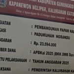 Proyek Senilai Rp 1,4 Miliar di Gunungkidul Diduga Tak Melalui Proses Lelang