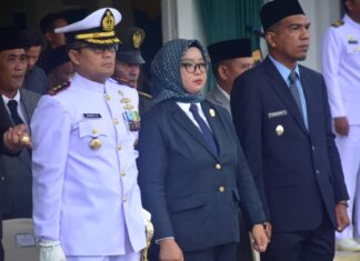 Ketua DPRD Lingga Hadiri Upacara Hari Pahlawan Nasional di Dabo