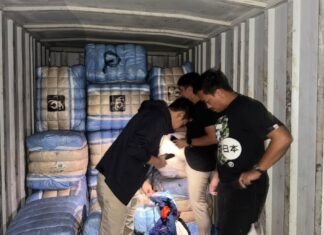 Polda Metro Jaya Amankan 207 Bal Pakaian Bekas