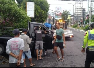 Polresta Sleman membenarkan terjadi laka beruntun melibatkan Mobil dan Motor