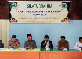 Kegiatan Silaturahim dan Sosialisasi MUI Kabupaten Lingga Tahun 2025 dijadwalkan berlangsung di 13 kecamatan