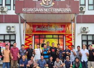 Suasana Penuh Keakraban Bersama Kejari Natuna Erwin Indrapraja