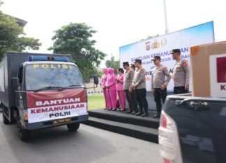 Polda DIY Kirim Bantuan Kemanusiaan untuk Korban Banjir dan Longsor di Aceh, Sumut, dan Sumbar