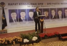 DPW Partai NasDem Kepri menggelar konsolidasi internal bersama seluruh Dewan Pimpinan Daerah se-Kepri