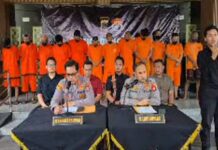 17 Orang Tersangka Terjaring Operasi Curas Progo 2025