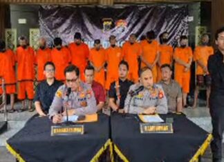 17 Orang Tersangka Terjaring Operasi Curas Progo 2025