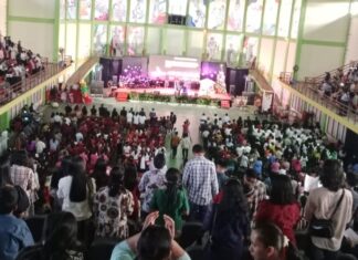 Perayaan Natal Oikumene Karimun Berlangsung Hikmat, Ribuan Jemaat Hadiri Ibadah Bersama