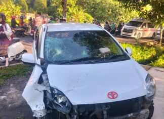 Pengendara Sepeda Ontel Tewas Tertabrak Mobil di Jalan Samas Bantul