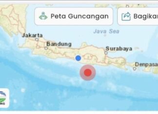 Pacitan Diguncang Gempa 64 Magnitudo