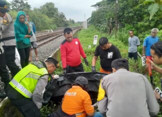 Bocah Berusia Lima Tahun Tewas Tertabrak Kereta Api