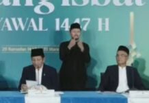 Pemerintah Tetapkan 1 Syawal 1447 H Jatuh pada Sabtu, 21 Maret 2026