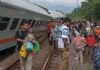 KAI Daop 6 Yogyakarta Minta Maaf Buntut Kereta Api Bangunkarta Anjlok di Bumiayu