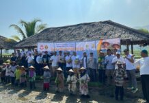 Program Tanam Padi Unggul PS 08 di Carita mendapat dukungan penuh dari Jupnas Gizi