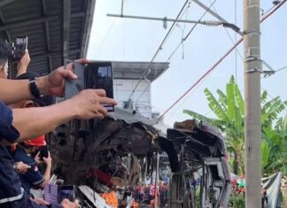 Update! 14 Orang Tewas dalam Kecelakaan Kereta Api di Bekasi