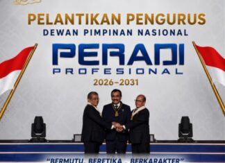 Pelantikan PERADI Profesional Trending di Media Sosial, Publik Bicara Reformasi Advokat