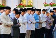 Momen Prabowo Salat Idul Adha Bersama Diaspora Indonesia di Paris
