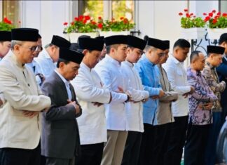 Momen Prabowo Salat Idul Adha Bersama Diaspora Indonesia di Paris