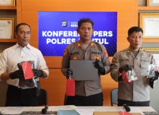 Dua Pria Ditangkap Usai Mencuri di SLB Tunas Bhakti Bantul