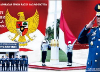 Lanud RSA Natuna Peringati Hari Lahir Pancasila Momentum Perkuat Komitmen Menjaga Keutuhan NKRI Harga Mati