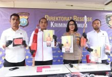 Polda Kepri Tetapkan Tiga Tersangka Bentrokan Setokok, Sejumlah Senjata Diamankan
