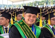Dasril Anggota DPRD Tanjungpinang Lulusan Terbaik Wisudawan Magister Ilmu Lingkungan