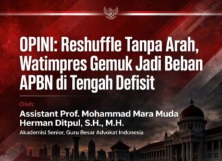 OPINI: Reshuffle Tanpa Arah, Watimpres Gemuk Jadi Beban APBN di Tengah Defisit