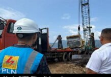 Mesin PLTD Tiba di Anambas, Bupati Aneng Turun Langsung Pantau Bongkar Muat di Tanjung Momong