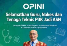 OPINI: Selamatkan Guru, Nakes, dan Tenaga Teknis P3K Menjadi ASN