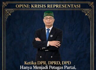 OPINI: Krisis Representasi – Ketika DPR, DPRD, dan DPD Hanya Jadi Petugas Partai