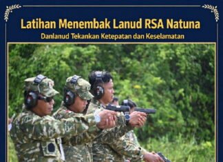 Latihan Menembak Lanud RSA Natuna, Danlanud Tekankan Ketepatan dan Keselamatan