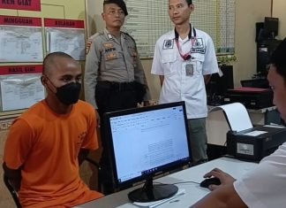 Polsek Sleman Ringkus Pembobol Counter Handphone