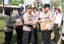 Polres Bantul Beri Penghargaan kepada 16 Personel Berprestasi, Sukses Raih Kompolnas Awards 2026