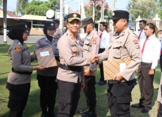Polres Bantul Beri Penghargaan kepada 16 Personel Berprestasi, Sukses Raih Kompolnas Awards 2026